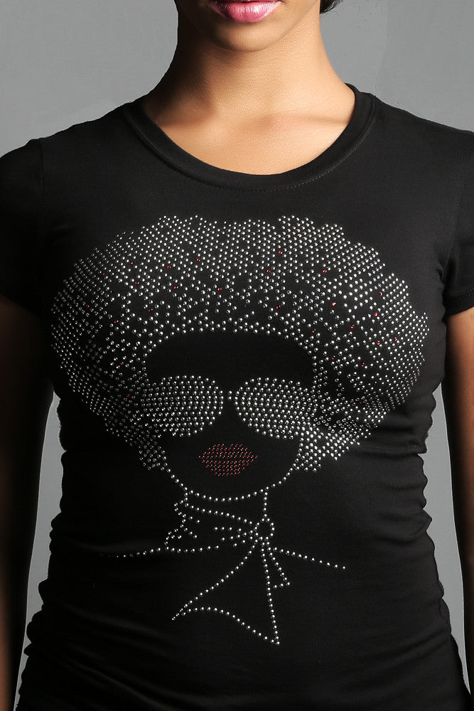 Afro Lady Silver
